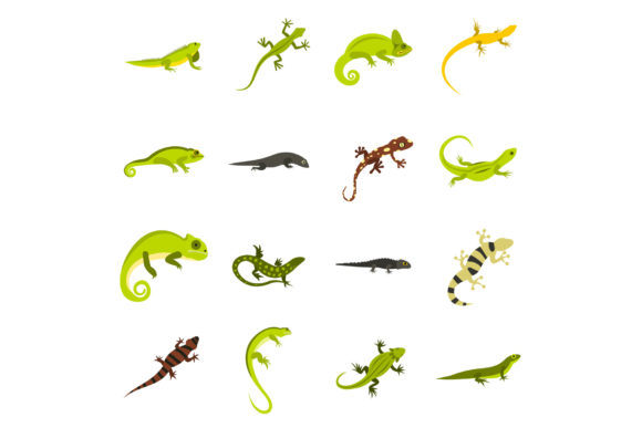 Integrating Flat Lizard Icons into Modern Digital Interfaces