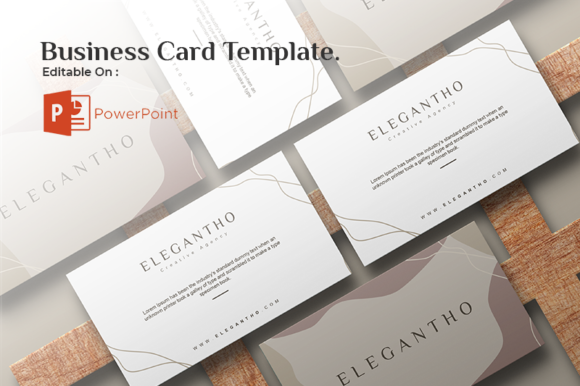 Master Your Brand with a Business Card Powerpoint Template