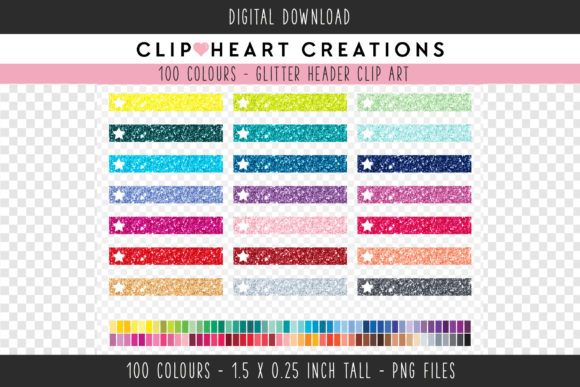 Unlocking Creative Potential: The Ultimate Guide to Glitter Star Headers Clip Art for Planners and Digital Design